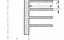 Finned tube schematic with annular fins